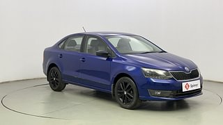 Used 2020 Skoda Rapid New [2020-2022] Ambition Petrol Petrol Manual exterior RIGHT FRONT CORNER VIEW
