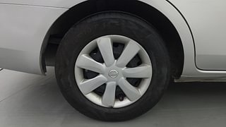 Used 2014 Nissan Sunny [2011-2014] XL Petrol Manual tyres RIGHT REAR TYRE RIM VIEW