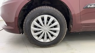 Used 2015 Maruti Suzuki Swift Dzire VXI Petrol Manual tyres LEFT FRONT TYRE RIM VIEW