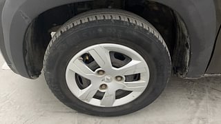 Used 2018 Renault Kwid [2015-2019] 1.0 RXT AMT Petrol Automatic tyres LEFT FRONT TYRE RIM VIEW