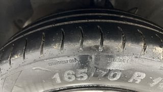 Used 2019 Hyundai New Santro 1.1 Sportz CNG Petrol+cng Manual tyres LEFT FRONT TYRE TREAD VIEW