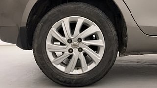 Used 2015 Maruti Suzuki Swift Dzire ZXI Petrol Manual tyres RIGHT REAR TYRE RIM VIEW