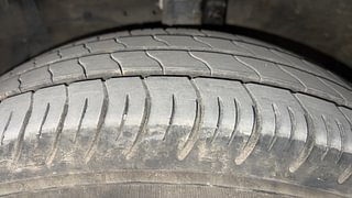 Used 2015 Maruti Suzuki Swift Dzire ZXI Petrol Manual tyres LEFT FRONT TYRE TREAD VIEW