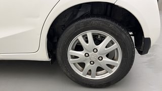 Used 2014 Honda Brio [2011-2016] VX MT Petrol Manual tyres LEFT REAR TYRE RIM VIEW