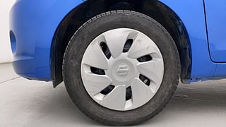 Used 2017 Maruti Suzuki Celerio ZXI Petrol Manual tyres LEFT FRONT TYRE RIM VIEW