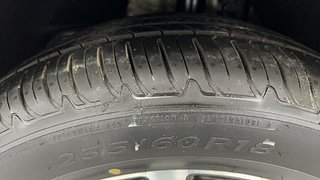 Used 2022 Mahindra XUV500 [2018-2021] W11 AT Diesel Automatic tyres LEFT FRONT TYRE TREAD VIEW