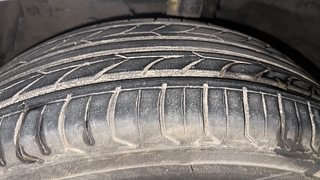 Used 2016 Maruti Suzuki Ertiga [2015-2018] Vxi CNG Petrol+cng Manual tyres LEFT FRONT TYRE TREAD VIEW