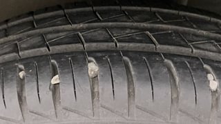 Used 2023 Renault Kwid 1.0 RXT SCE Petrol Manual tyres LEFT REAR TYRE TREAD VIEW
