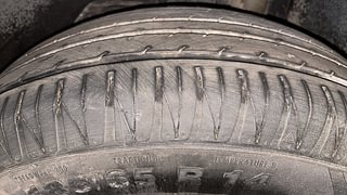 Used 2015 Ford Figo Aspire Trend 1.5 TDCi Diesel Manual tyres LEFT REAR TYRE TREAD VIEW