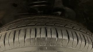 Used 2016 Maruti Suzuki Wagon R 1.0 [2015-2019] VXI AMT Petrol Automatic tyres LEFT FRONT TYRE TREAD VIEW