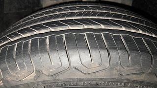Used 2020 Tata Nexon [2017-2020] Kraz + Automatic Diesel Diesel Automatic tyres LEFT FRONT TYRE TREAD VIEW