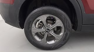 Used 2021 Kia Seltos HTK Plus AT D Diesel Automatic tyres RIGHT REAR TYRE RIM VIEW