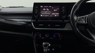 Used 2021 Kia Seltos HTK Plus AT D Diesel Automatic interior MUSIC SYSTEM & AC CONTROL VIEW