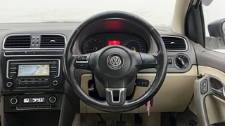 Used 2014 volkswagen Vento 1.6L Highline Petrol Petrol Manual interior STEERING VIEW