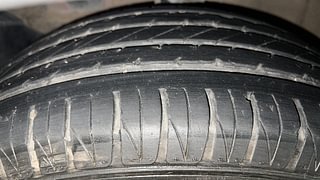 Used 2021 Kia Seltos HTK Plus AT D Diesel Automatic tyres LEFT FRONT TYRE TREAD VIEW