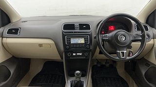 Used 2014 volkswagen Vento 1.6L Highline Petrol Petrol Manual interior DASHBOARD VIEW