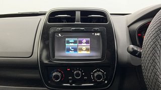 Used 2019 Renault Kwid [2015-2019] RXT Opt Petrol Manual interior MUSIC SYSTEM & AC CONTROL VIEW