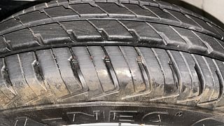 Used 2023 Maruti Suzuki Alto K10 LXI Petrol Manual tyres LEFT FRONT TYRE TREAD VIEW