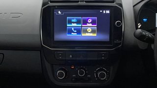 Used 2021 renault Kwid 1.0 RXT Opt Petrol Manual interior MUSIC SYSTEM & AC CONTROL VIEW