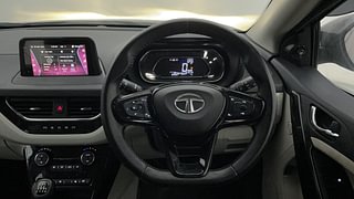 Used 2023 Tata Nexon XZ+ HS Petrol Dual Tone Petrol Manual interior STEERING VIEW
