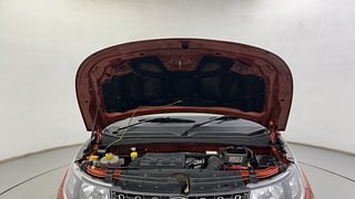 Used 2016 Mahindra KUV100 [2015-2017] K6 6 STR Petrol Manual engine ENGINE & BONNET OPEN FRONT VIEW