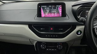 Used 2023 Tata Nexon XZ+ HS Petrol Dual Tone Petrol Manual interior MUSIC SYSTEM & AC CONTROL VIEW