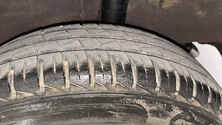 Used 2021 renault Kwid 1.0 RXT Opt Petrol Manual tyres LEFT REAR TYRE TREAD VIEW