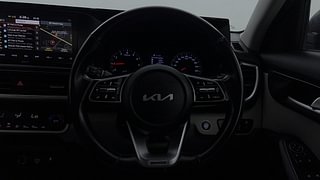 Used 2022 Kia Seltos HTX G Petrol Manual interior STEERING VIEW