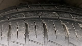 Used 2021 Hyundai Grand i10 Nios Sportz 1.2 Kappa VTVT Petrol Manual tyres LEFT FRONT TYRE TREAD VIEW