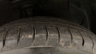 Used 2017 Hyundai Grand i10 Sportz 1.2 Kappa VTVT Petrol Manual tyres RIGHT FRONT TYRE TREAD VIEW
