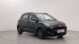 Used 2021 Hyundai Grand i10 Nios Sportz 1.2 Kappa VTVT Petrol Manual exterior RIGHT FRONT CORNER VIEW