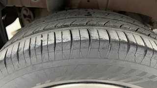 Used 2016 Mahindra KUV100 [2015-2017] K6 6 STR Petrol Manual tyres RIGHT REAR TYRE TREAD VIEW