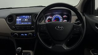 Used 2018 Hyundai Grand i10 [2017-2020] Asta 1.2 Kappa VTVT Petrol Manual interior STEERING VIEW