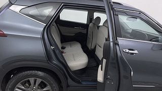 Used 2022 Kia Seltos HTX G Petrol Manual interior RIGHT SIDE REAR DOOR CABIN VIEW
