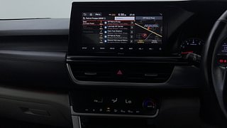 Used 2022 Kia Seltos HTX G Petrol Manual interior MUSIC SYSTEM & AC CONTROL VIEW
