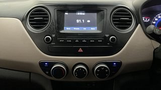Used 2017 Hyundai Grand i10 Sportz 1.2 Kappa VTVT Petrol Manual interior MUSIC SYSTEM & AC CONTROL VIEW
