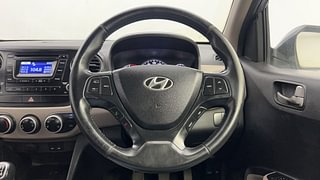 Used 2015 Hyundai Grand i10 Asta 1.2 Kappa VTVT Petrol Manual interior STEERING VIEW