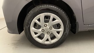 Used 2017 Hyundai Grand i10 Sportz 1.2 Kappa VTVT Petrol Manual tyres LEFT FRONT TYRE RIM VIEW