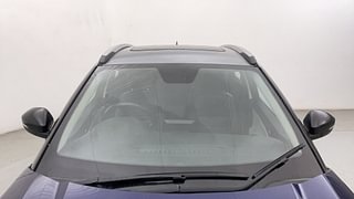 Used 2023 Tata Nexon XZ+ HS Petrol Dual Tone Petrol Manual exterior FRONT WINDSHIELD VIEW