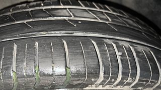 Used 2024 Tata Punch Adventure MT Petrol Manual tyres LEFT FRONT TYRE TREAD VIEW
