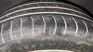 Used 2011 Volkswagen Polo [2010-2014] Comfortline 1.2L (P) Petrol Manual tyres LEFT REAR TYRE TREAD VIEW