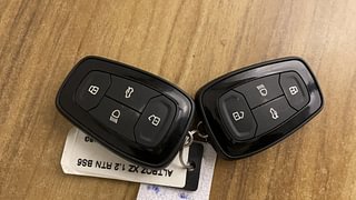 Used 2023 Tata Nexon XZ+ HS Petrol Dual Tone Petrol Manual extra CAR KEY VIEW