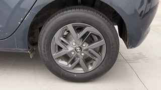Used 2021 Hyundai Grand i10 Nios Sportz 1.2 Kappa VTVT Petrol Manual tyres LEFT REAR TYRE RIM VIEW