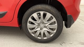 Used 2017 Maruti Suzuki Baleno [2015-2019] Alpha Petrol Petrol Manual tyres LEFT REAR TYRE RIM VIEW