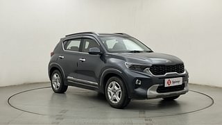 Used 2021 Kia Sonet HTX 1.0 iMT Petrol Manual exterior RIGHT FRONT CORNER VIEW