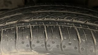 Used 2023 Tata Tiago XZA+ AMT Petrol Automatic tyres LEFT FRONT TYRE TREAD VIEW