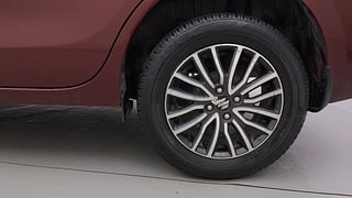Used 2017 Maruti Suzuki Dzire [2017-2020] ZXi Plus AMT Petrol Automatic tyres LEFT REAR TYRE RIM VIEW
