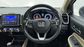 Used 2022 Honda City ZX Petrol Manual interior STEERING VIEW