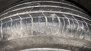 Used 2021 Kia Sonet HTX 1.0 iMT Petrol Manual tyres LEFT FRONT TYRE TREAD VIEW