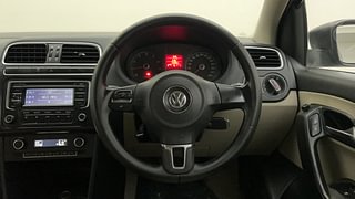 Used 2014 Volkswagen Polo [2010-2014] Highline1.2L (P) Petrol Manual interior STEERING VIEW